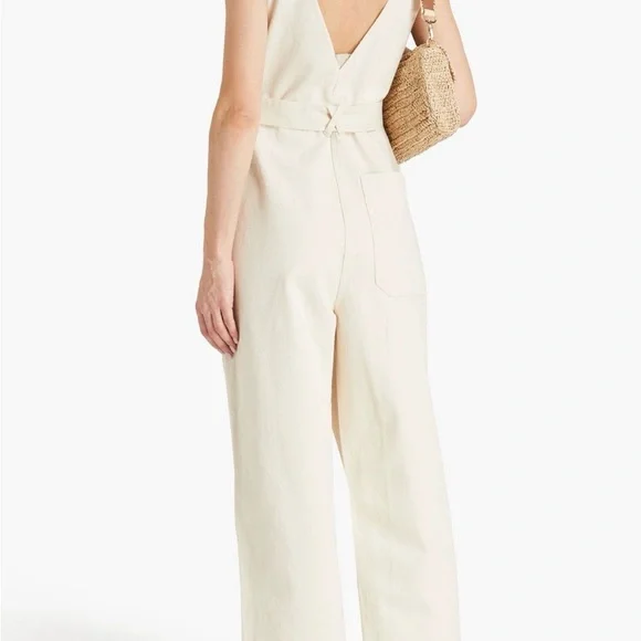 Alex Mill Cream Belted Jumpsuit - Picture 2 of 6
